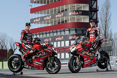 Scott Redding (li.) und Chaz Davies in Imola