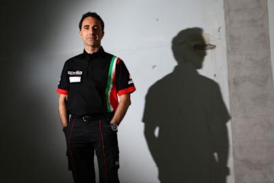 Aprilia-Rennchef Romano Albesiano