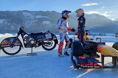 Eisspeedway trifft auf Formel 1