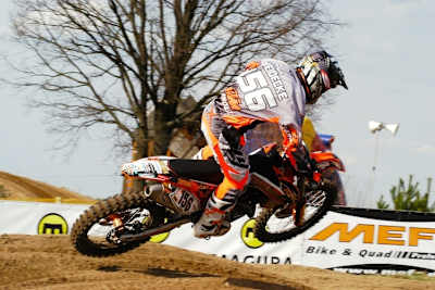 Angus Heidecke beim MX Masters in Fürstlich Drehna