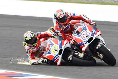 Andrea Iannone erhielt 2016 drei Strafpunkte von der Race Direction