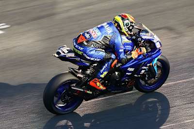 Sandro Cortese zeigte am ersten Trainingstag keine Nerven