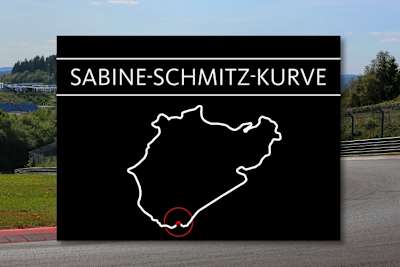 Kurve 1 der Nordschleife wird zur Sabine-Schmitz-Kurve