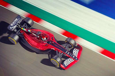 So stellte sich die Formel 1 die neuen Rennwagen vor