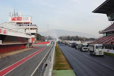 Der Circuit de Barcelona-Catalunya hat einen neuen Asphalt bekommen