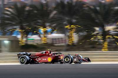Carlos Sainz im Ferrari
