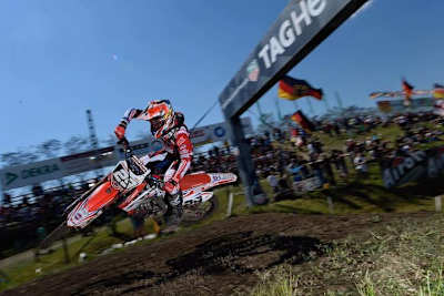 Henry Jacobi bei seinem Heimrennen in Teutschenthal