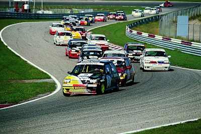 Salzburgring 1989: Joha #9 führt das Fünfer-Feld an