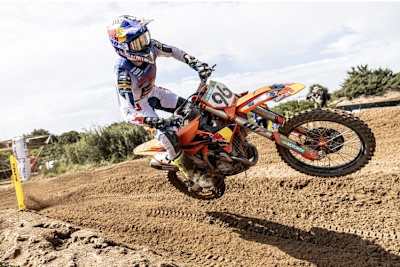 Lucas Coenen sorgte in Sardinien für spektakuläre Momente