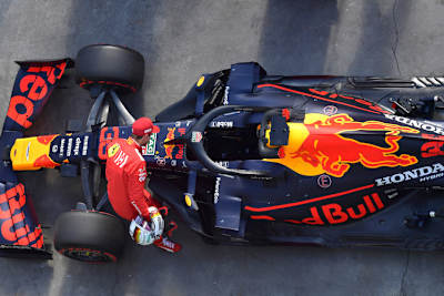 Sebastian Vettel wollte genau wissen, wieso Max Verstappen so schnell war