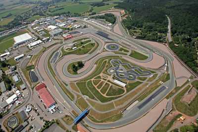 Luftaufnahme des Sachsenrings