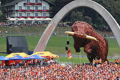 Einmalige Stimmung am Red Bull Ring