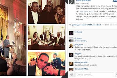 Lewis Hamilton ist stolz auf seine Nicole