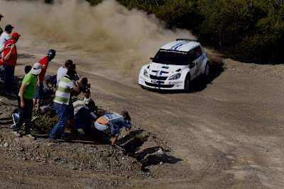 Sébastien Ogier in Griechenland