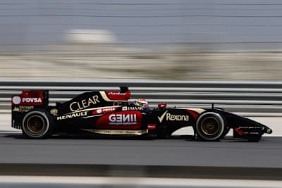 Pastor Maldonado: Noch steckt ein Renault-Motor im Lotus