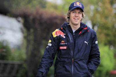 Sebastian Vettel in Shanghai