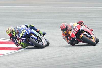 Valentino Rossi ließ sich in Sepang zu einem unsportlichen Manöver hinreißen