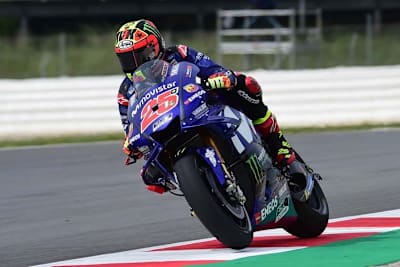 Maverick Viñales auf der Yamaha M1