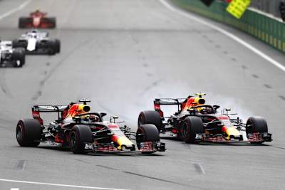 Max Verstappen und Daniel Ricciardo