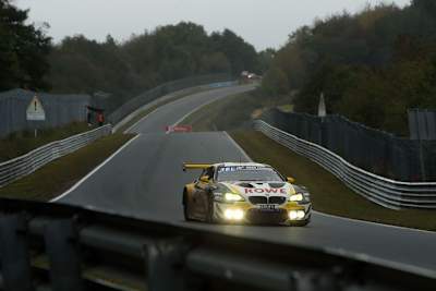 Der siegreiche BMW M6 GT3 beim 24-Stunden-Rennen