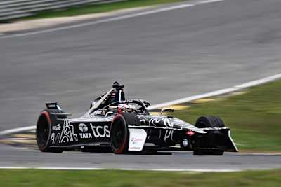 Jaguar-Star Mitch Evans stellte die Test-Bestzeit auf