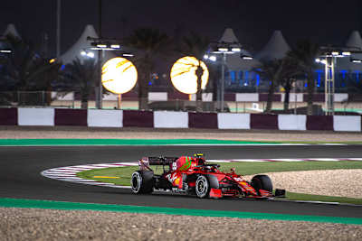 Carlos Sainz in Katar