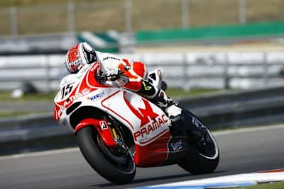 Mattia Pasini in Brünn auf der Ducati GP9
