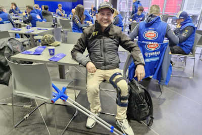 Kevin Aegerter: Knie schwer lädiert