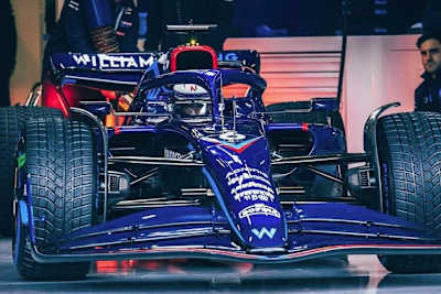 Erster Funktionstest des Williams FW44