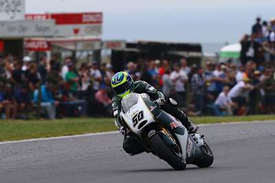 Sehr schwieriges Wochenende auf Phillip Island: Damian Cudlin