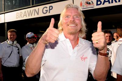 Richard Branson will nach oben