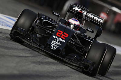 Jenson Button im neuen McLaren-Honda