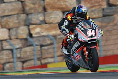 Jonas Folger war im Moto2-Quaifying von Aragón der schnellste Deutsche 