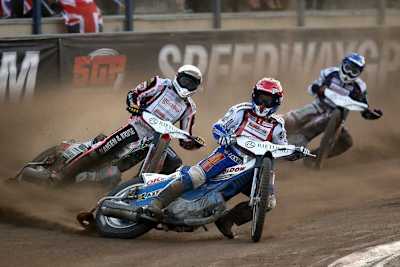 Nicki Pedersen (vorne): «Die Schuld kann ich nur mir geben»