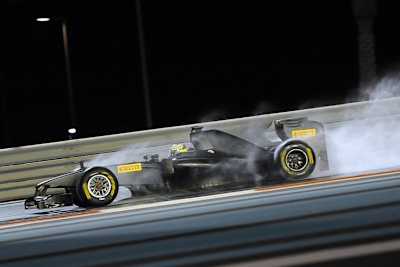 Pedro de la Rosa 2011 in Abu Dhabi