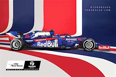 So werden die Toro-Rosso-Renner in Deutschland antreten