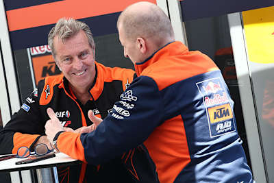 Hervé Poncharal im Gespräch mit Aki Ajo