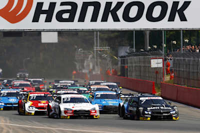 Seit 2011 fährt die DTM mit Hankook-Reifen