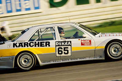 Michael Schumacher in einem DTM-Boliden