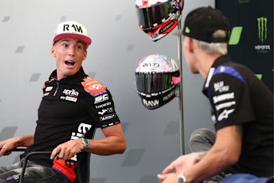 Aleix Espargaro (li.) mit Fabio Quartararo