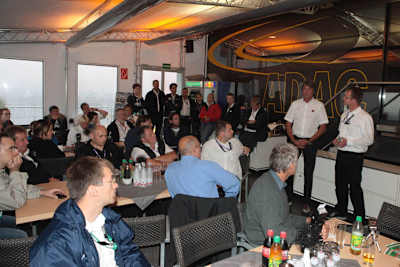 ADAC Sportpräsident Hermann Tomczyk bei der Pressekonderenz 