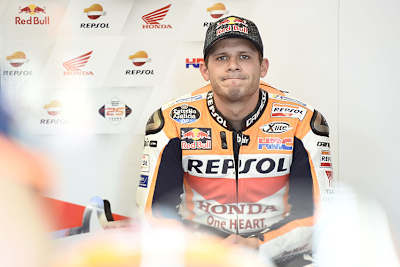 Honda-Testfahrer Stefan Bradl