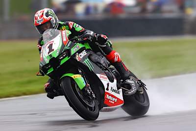 Johnny Rea war im Nassen viel schneller als der Rest