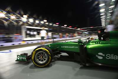 Kamui Kobayashi geht auf die Bahn