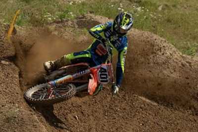 Marcel Stauffer gewann das Samstagsrennen in Bielstein