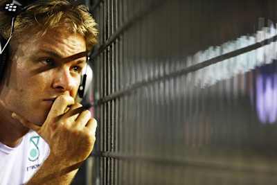 Nico Rosberg: «Wie eine Achterbahn, die nur hinunter fährt ...»