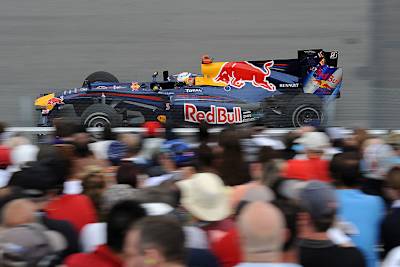 Vettel auf dem Circuit Gilles Villeneuve.