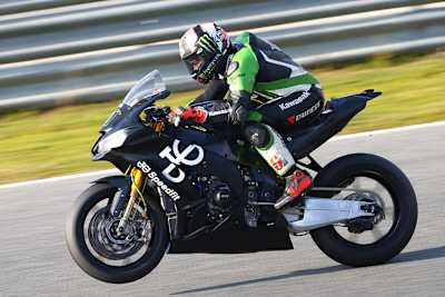 Leon Haslam im Januar 2017 während des Jerez-Tests