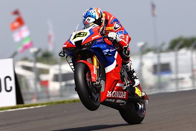 Alvaro Bautista in Donington