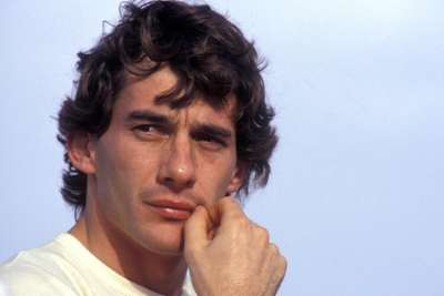 Viele seiner Kollegen halten ihn für den Besten: Ayrton Senna